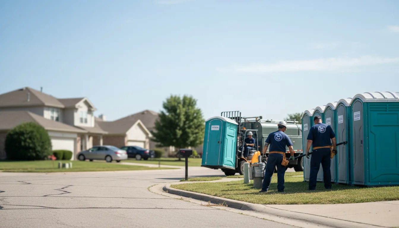 Porta Potty Rental in Tower Hill, IL near me